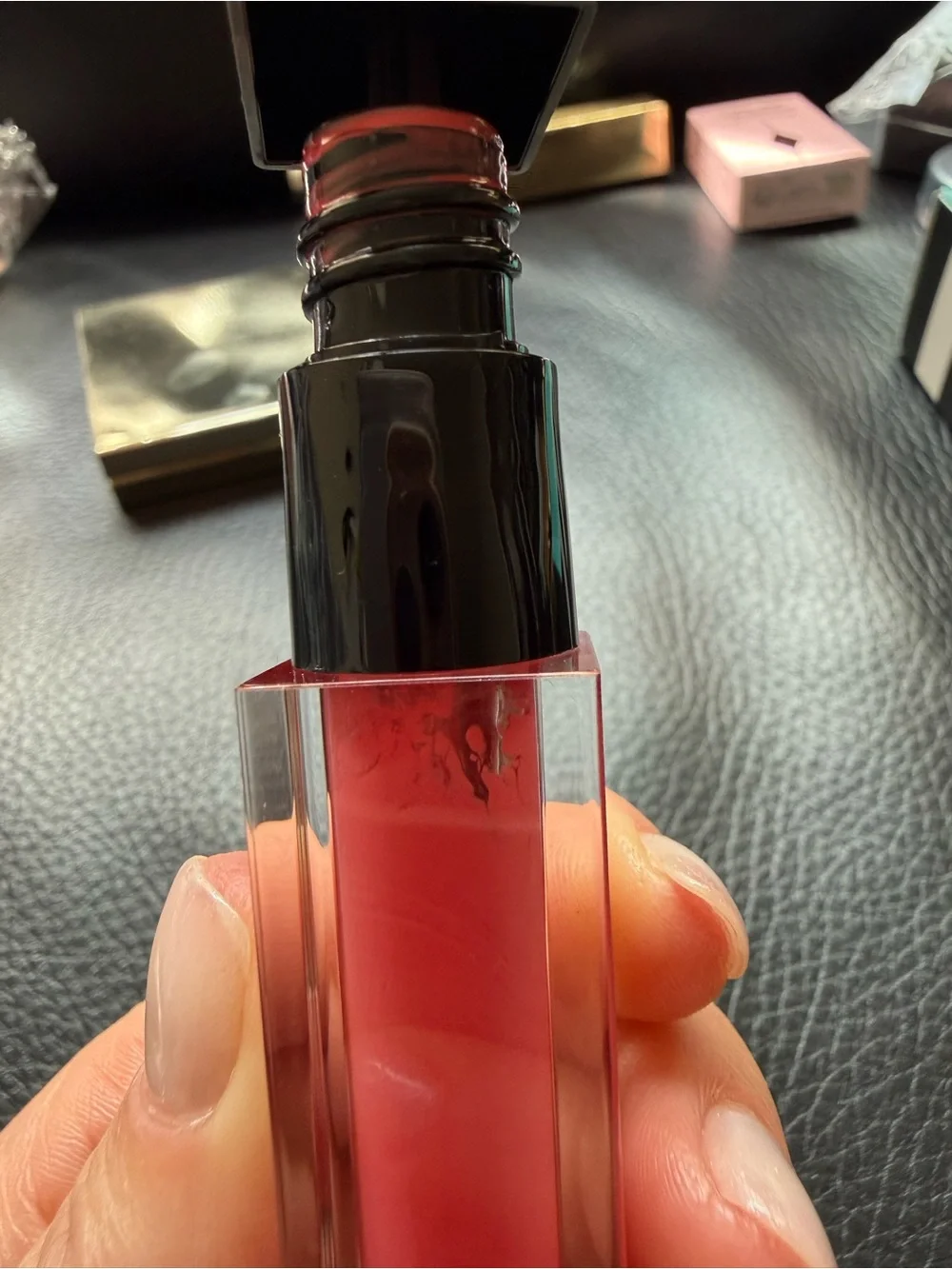 NARS Lip Gloss in Vibrant Coral